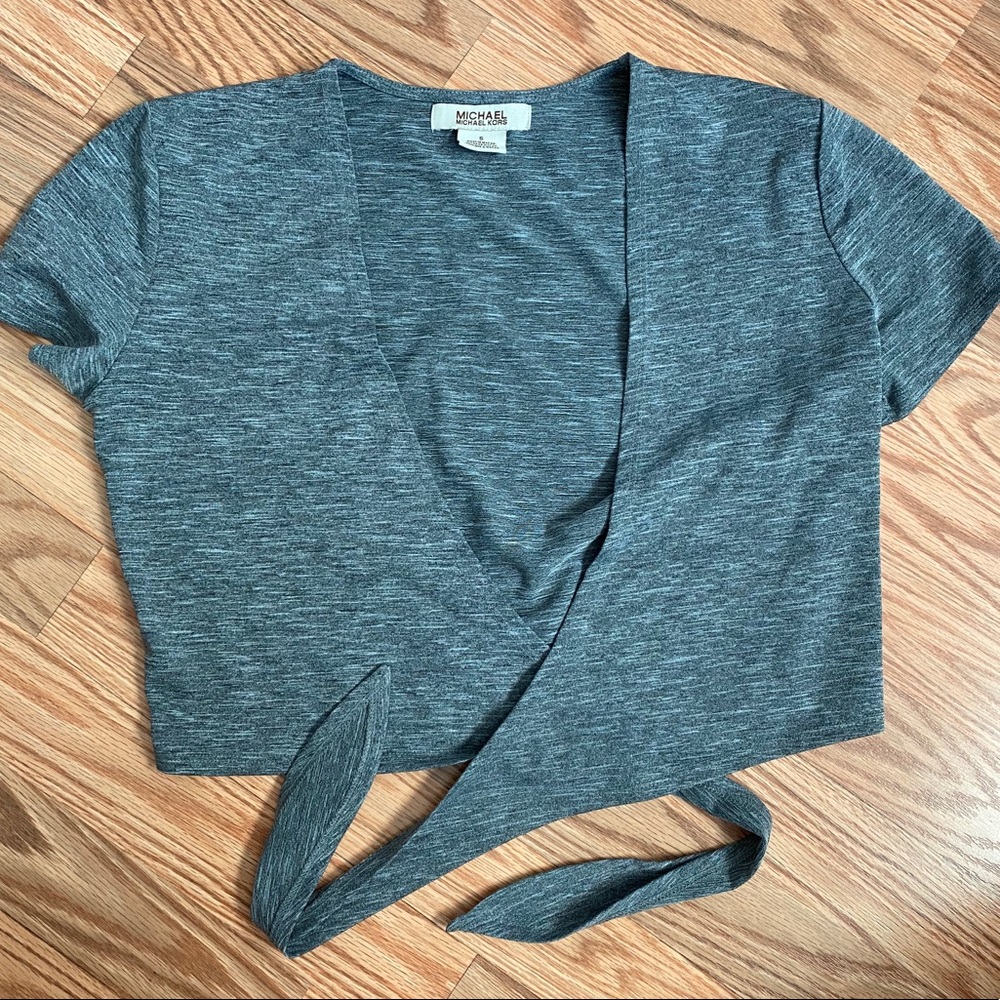 Michael Kors Tie Top - Picture 4 of 4